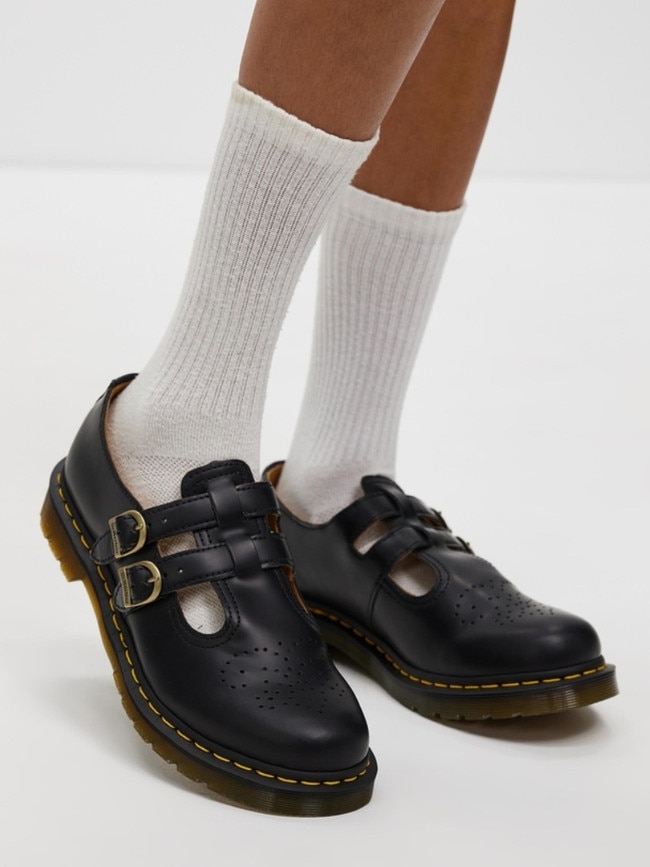 Dr Martens Womens 8065 Mary Jane Leather Shoes.