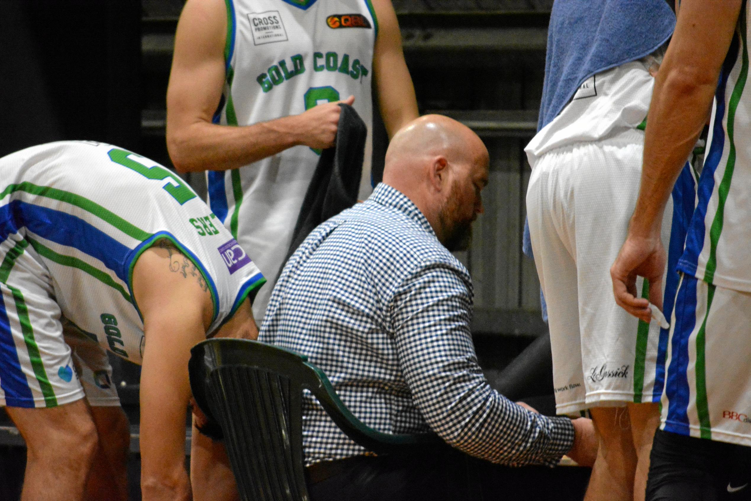 Rollers coach Mick Conlon. Picture: Nick Kossatch GLA040819QBL