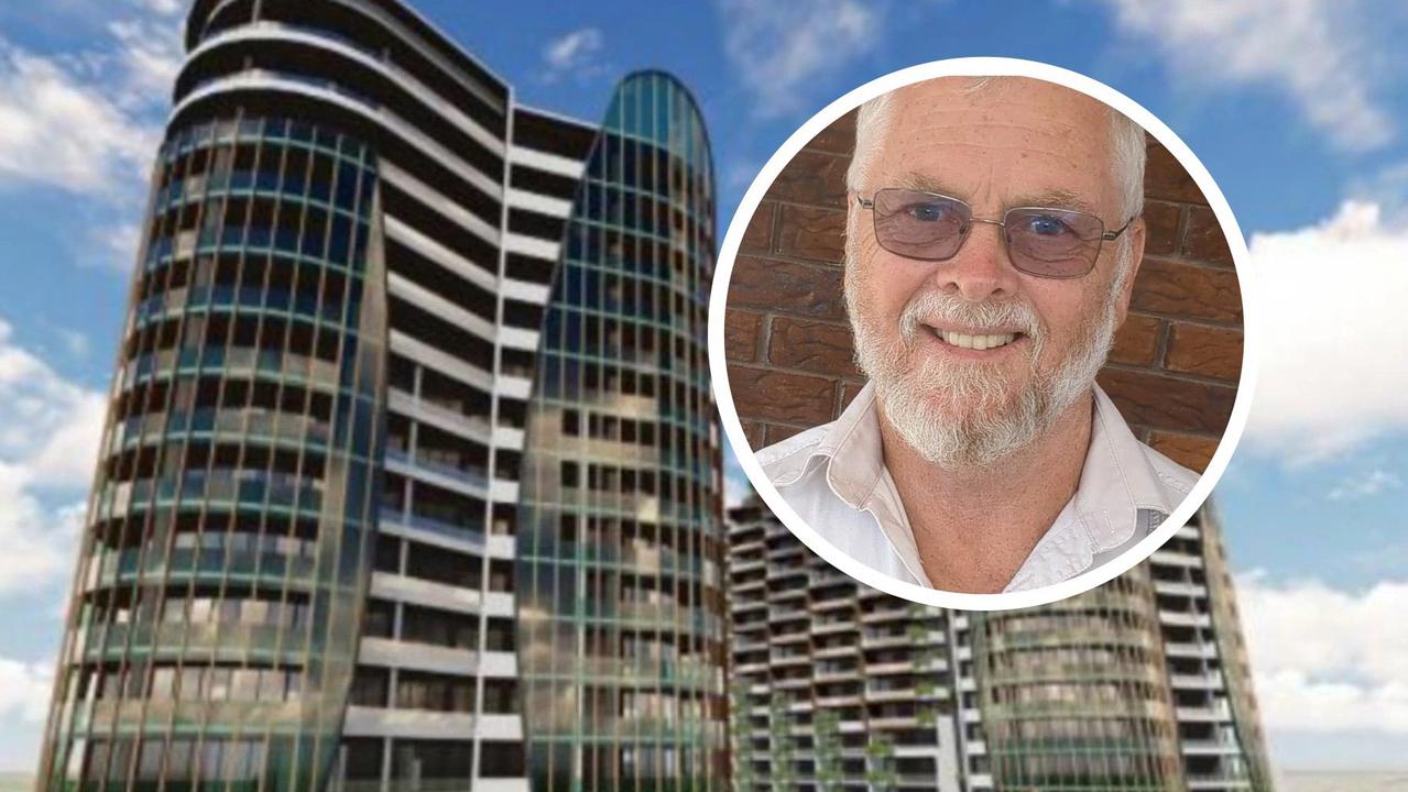 Chris Pearse, standing for Division 6 for the Fraser Coast Regional Council, had been an outspoken opponent of the 21-storey tower development proposed for Torquay.