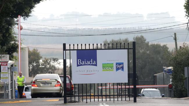 The new farm would supply chicken meat processor Baiada. Picture by Peter Lorimer.