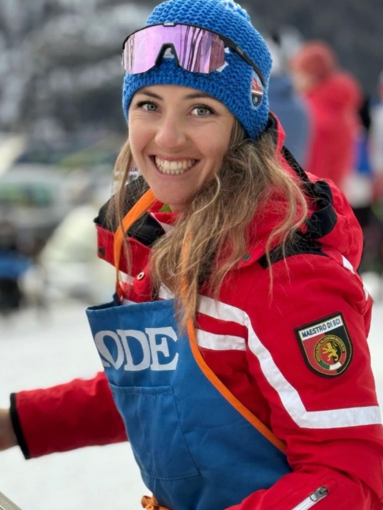 Elisa Arlian was a ski instructor. Photo: Instagram, @elisa.arlian.