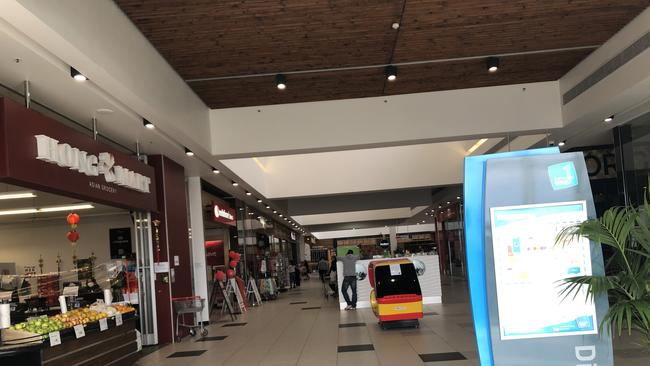 Burwood One shopping centre is still pretty quiet but traders expect it to pick up next week. Pics: Supplied