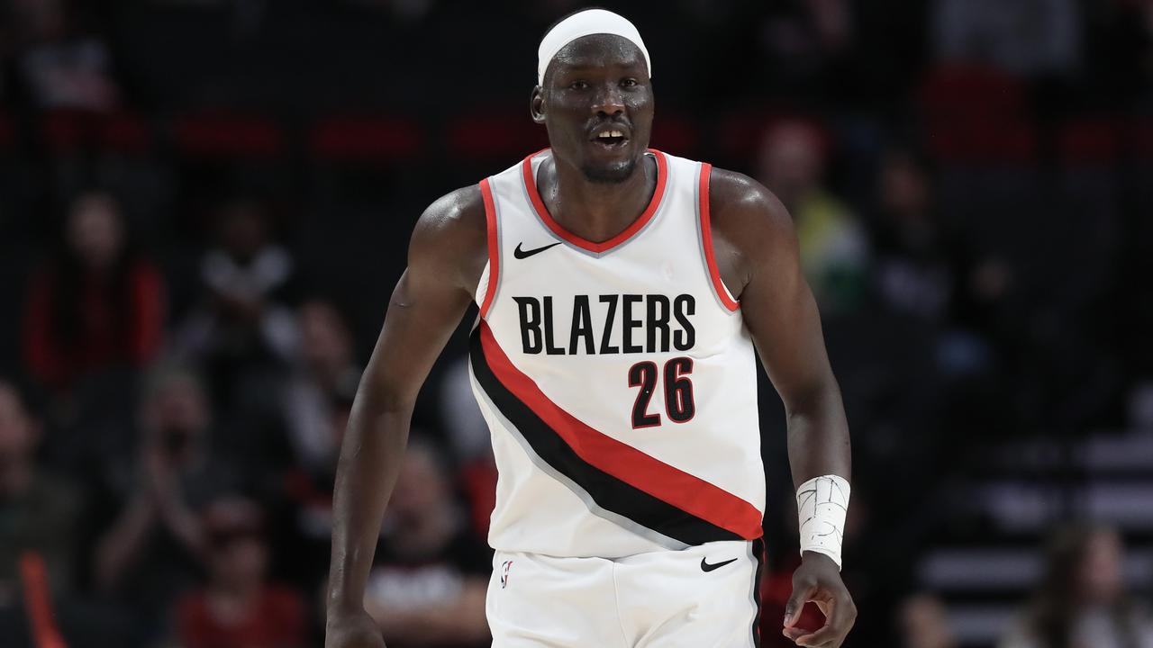 Duop Reath impressed on his NBA debut for the Portland Trailblazers (Photo by Amanda Loman/Getty Images)