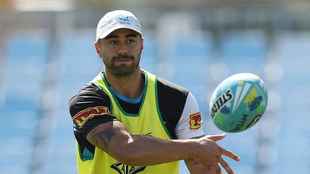 Shaun Johnson struggled on and off the field in 2019, but is now feeling settled and back to his best. Picture: Brett Costello.