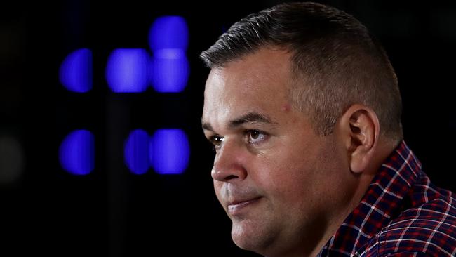 Broncos coach Anthony Seibold spoke to Kevvie Walters last week. Picture: Mark Metcalfe/Getty