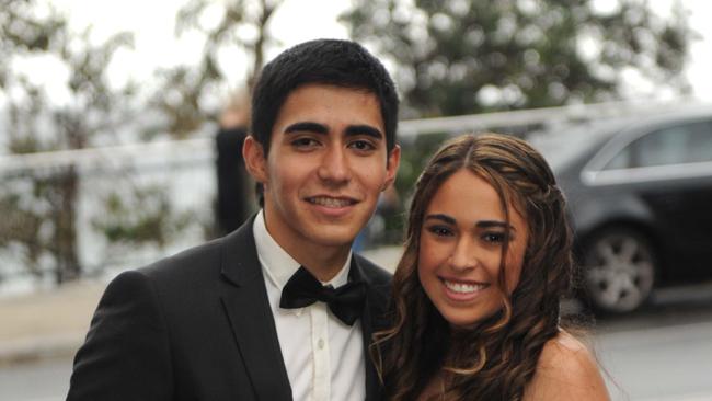 St Patrick’s College, Campbelltown year 12 students celebrating their formal in Wollongong in 2012.