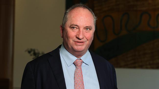 Nationals leader and Deputy Prime Minister Barnaby Joyce in Canberra on Tuesday. Picture: Gary Ramage