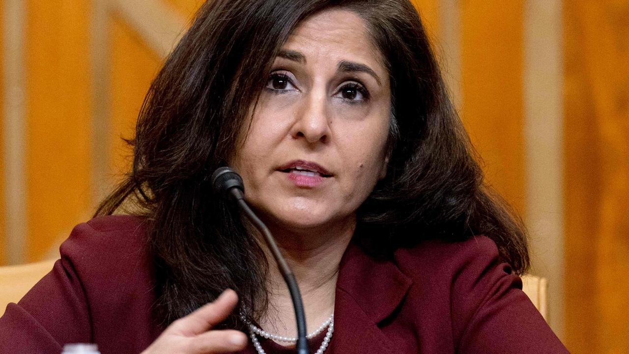 Neera Tanden, nominee for Director of the Office of Management and Budget. Picture: Andrew Harnik/AFP