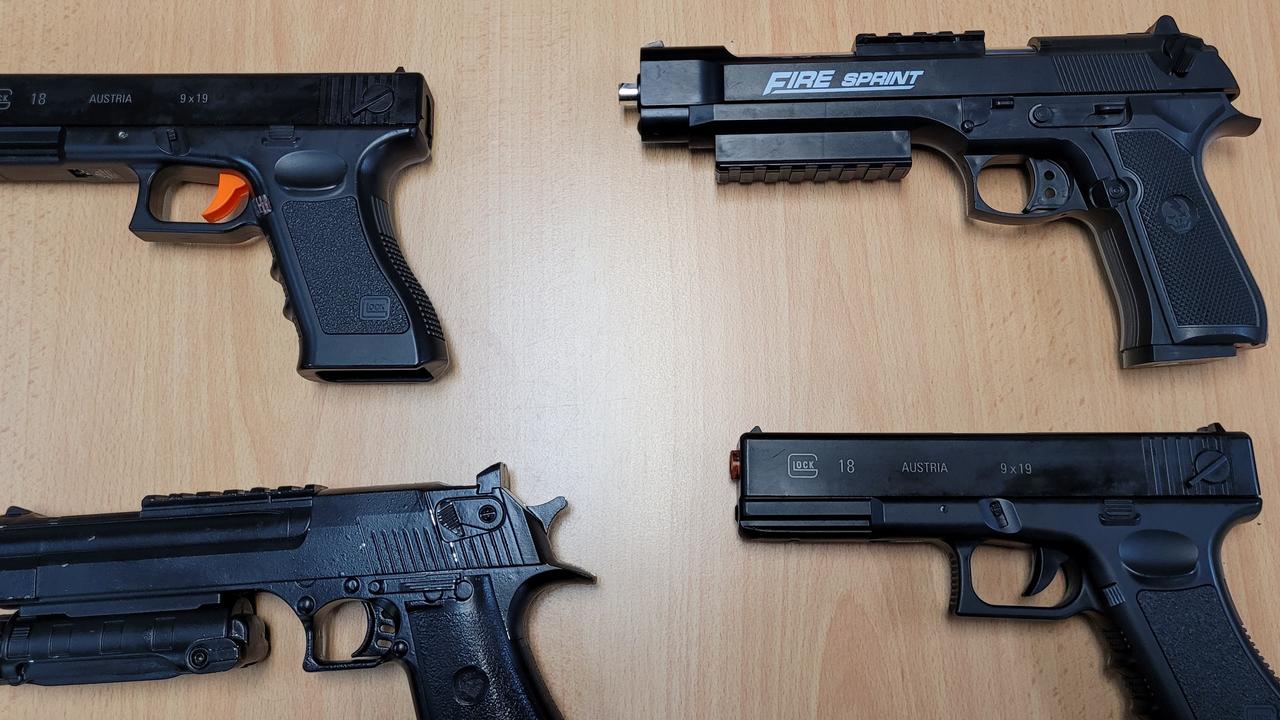 Gel blasters surrendered after police warning