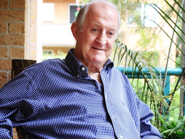 Former St George RL player Johnny (John) Raper (72) at his home in Kirrawee, Sydney.