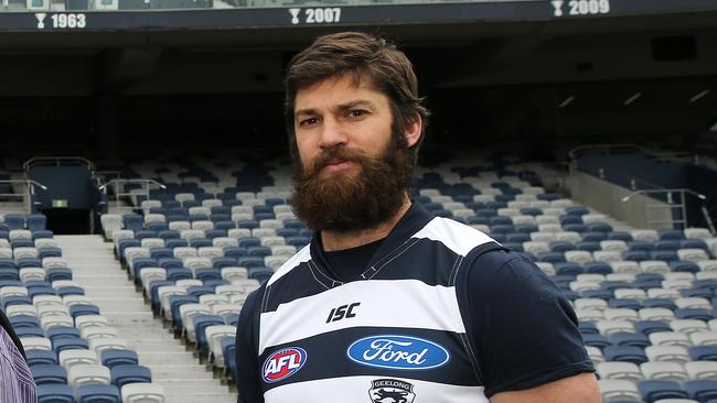 Two-time premiership player for Geelong, Max Rooke, is the lead plaintiff in the landmark law suit Picture: Mike Dugdale