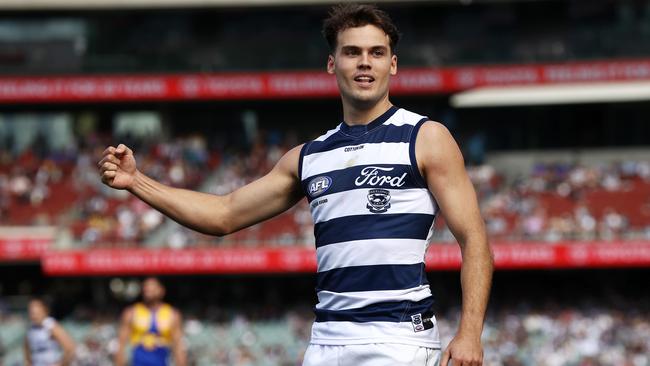 Jack Bowes came to the Cats in a dream deal for the club. Picture: Michael Klein