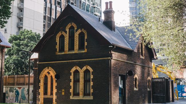 Caretaker's Cottage in the Melbourne CBD. Picture: Supplied