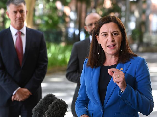 Nanango LNP MP Deb Frecklington has firmly opposed the federal oppositions plan to convert Tarong power station into a nuclear plant, saying that was not part of the LNP plans for Queensland, while emphasising alternative energy solutions amid mixed local reactions. Picture: NewsWire / John Gass