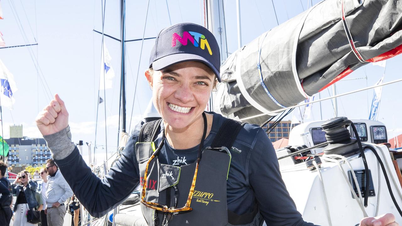 Jessica Watson in awe of ‘rock star’ crewmates on Sydney to Hobart yacht