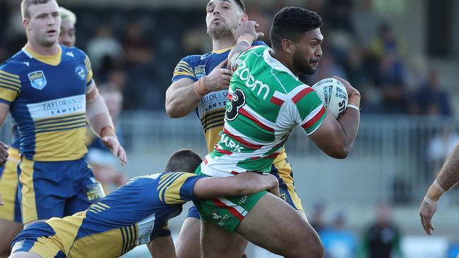 The inexperienced Taane Milne looks the frontrunner to partner Campbell Graham in the three-quarter line at the Rabbitohs.