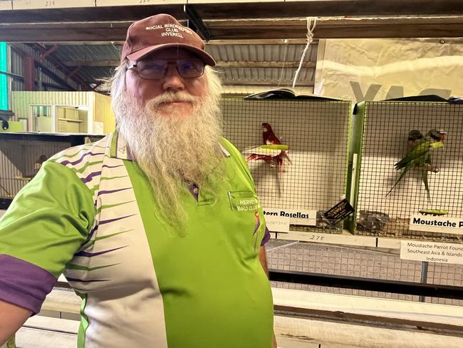 Errol Bartz from Hervey Bay Bird Club.