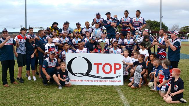 Runaway Bay Seagulls after winning the Rugby League Gold Coast A-grade premiership. Picture: Rugby League Gold Coast