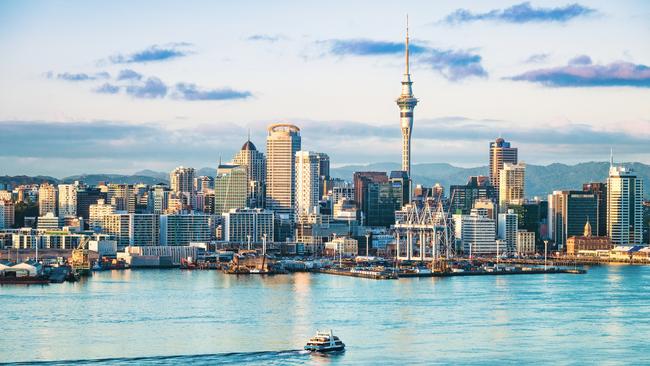 Auckland, seen from Waitemata Harbour. Picture: istock