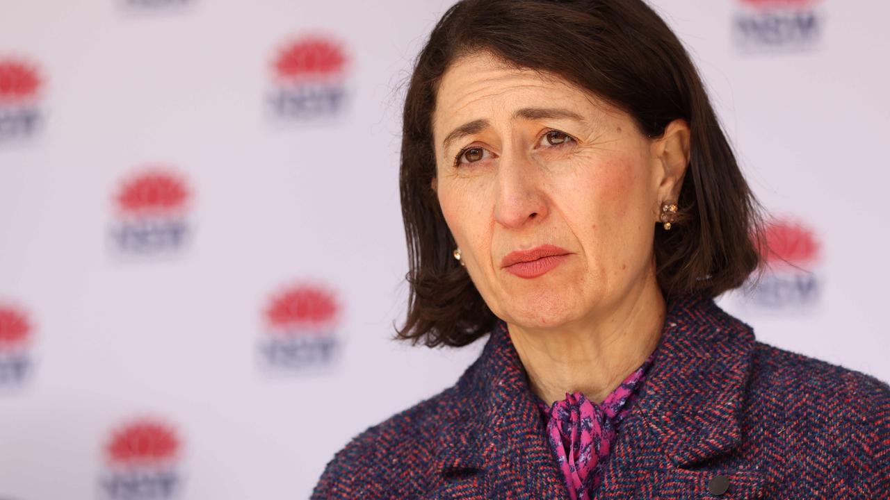 Premier Gladys Berejiklian announced new restrictions on Saturday. Picture: NCA NewsWire / Damian Shaw