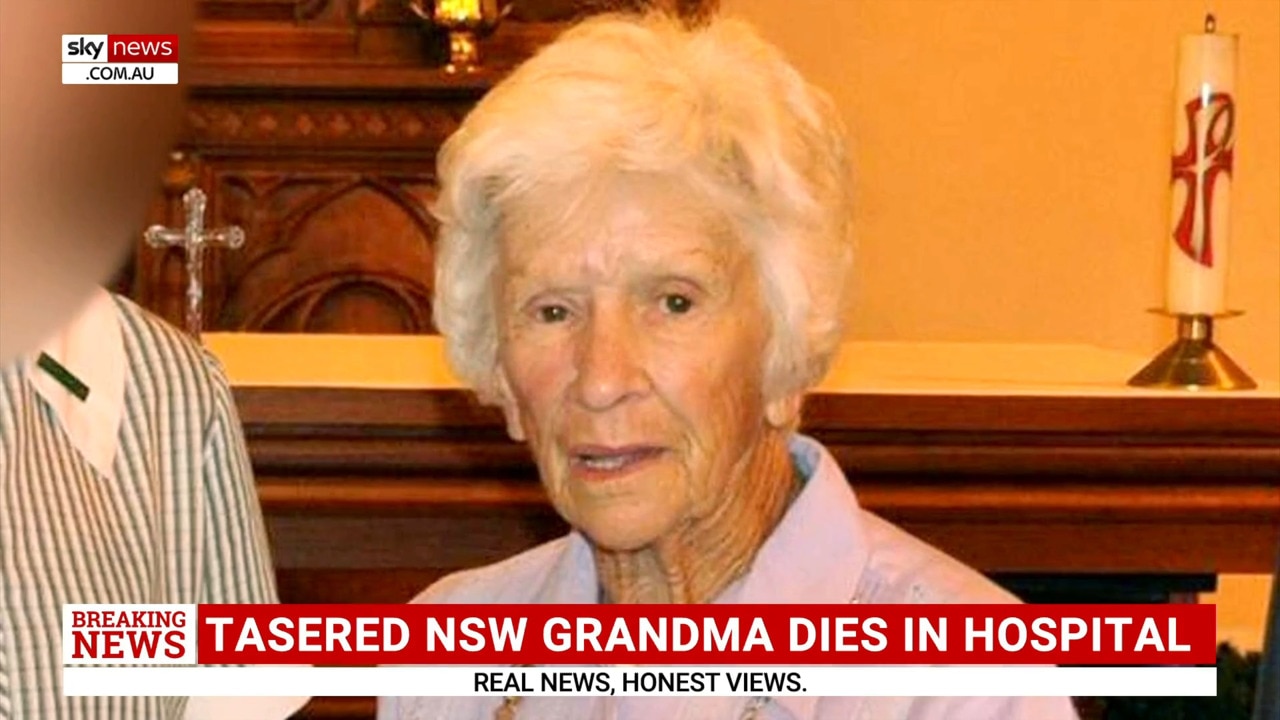 Tasered NSW grandmother Clare Nowland dies in hospital