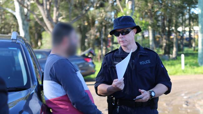 The man’s matter was adjourned to Monday at Liverpool Local Court. Pictures: NSW Police