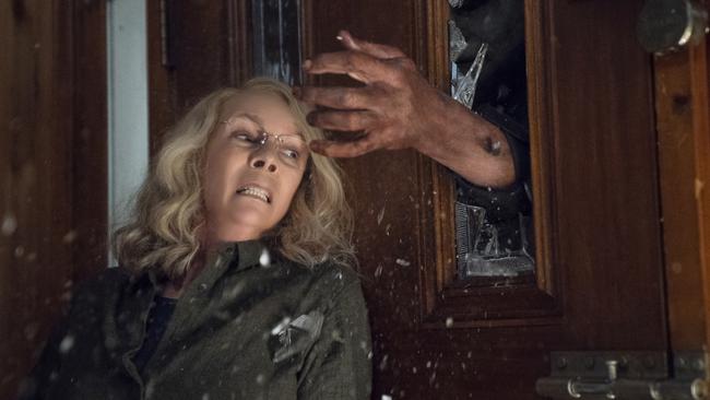 Jamie Lee Curtis in 2018 movie Halloween.