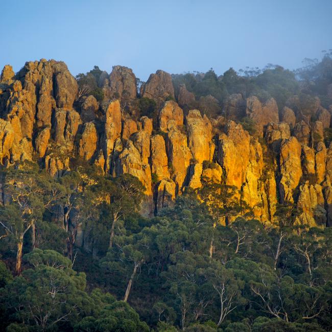 Hanging Rock, in the Macedon Ranges.