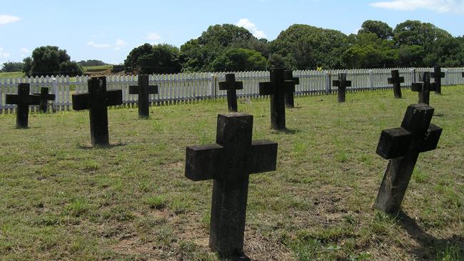 St Helena Island’s graves are a reminder of the island's penal past. Picture: Supplied