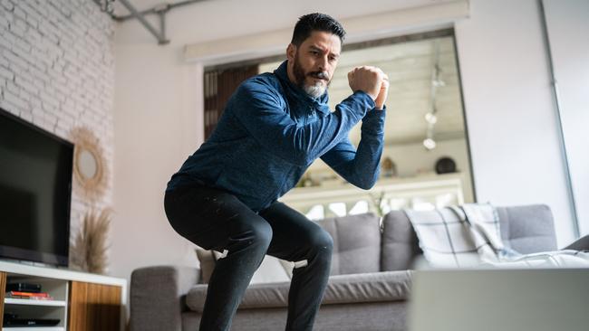 Squats are part of the foundation of any weight training program. Picture: iStock