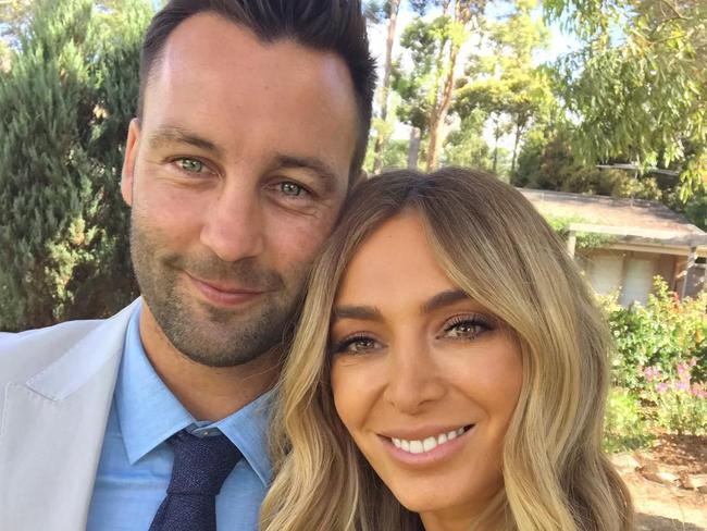 Nadia and Jimmy Bartel, February 2019. Picture: @nadiabartel/InstagramSource: https://www.instagram.com/p/BtqBG9wnqaW/