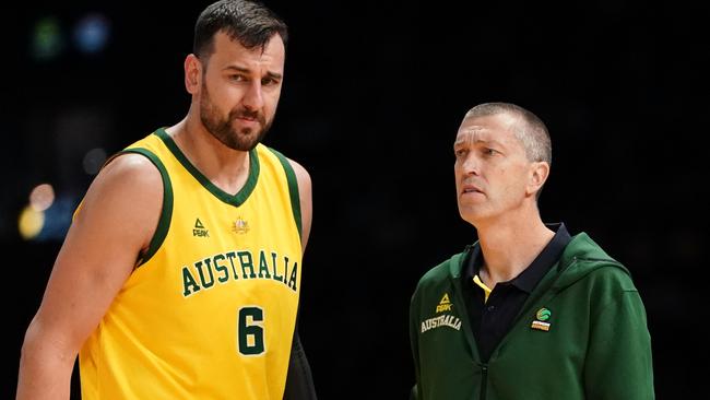 Andrej Lemanis will be hoping Andrew Bogut can suit up against Canada.