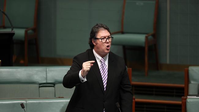 George Christensen has received criticism from Yvette D’Ath about his approach to the Covid pandemic. Picture: Gary Ramage