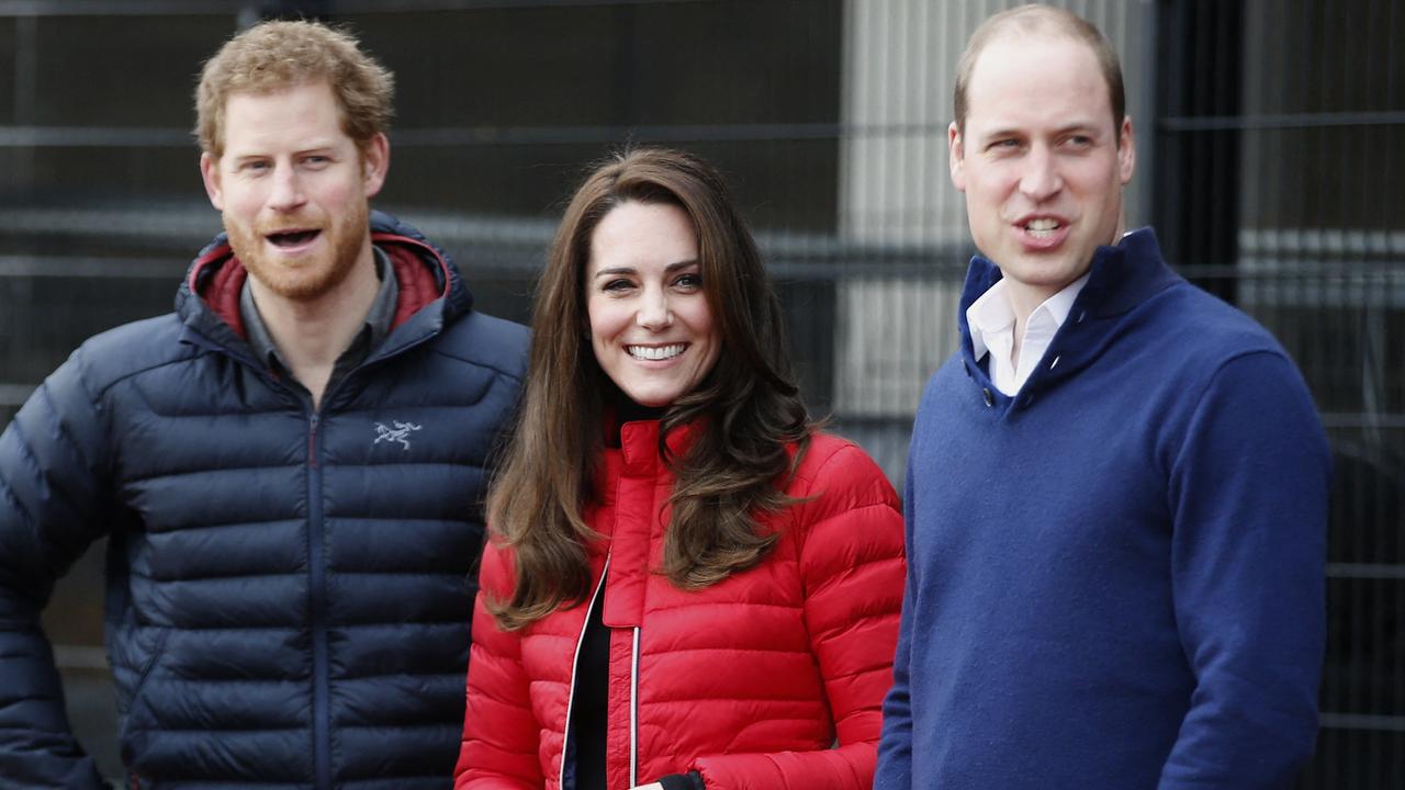 Sister-in-law Kate Middleton will be taking up Prince Harry’s rugby roles. Picture: Alastair Grant/AFP