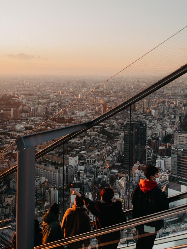 Japan at sunset. Picture: Visual Domain, Domenic Scopelliti