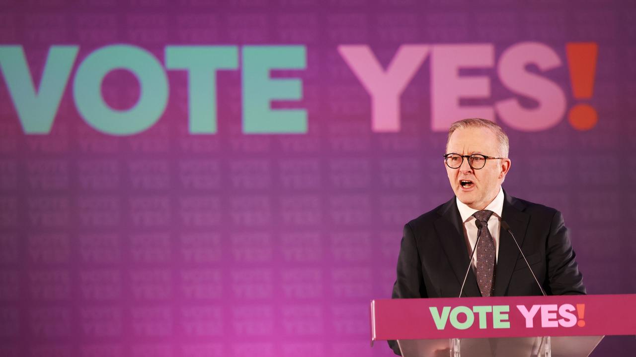 Nationally, support for the Yes vote has plunged. Picture: James Elsby/Getty Images