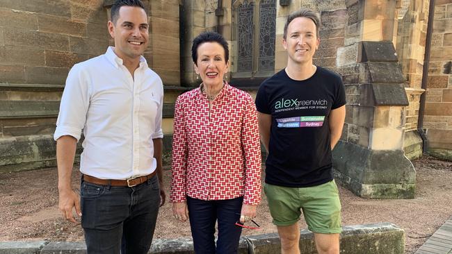 Independent for Sydney Alex Greenwich makes his vote at St Jonh's Church Darlinghurst. Picture: Laura Sullivan