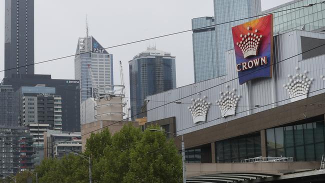 Crown’s penalty deliberations come as the local casino and gaming industry is reeling from a string of scandals and run-ins with state regulators and Austrac. Picture: NCA NewsWire / David Crosling