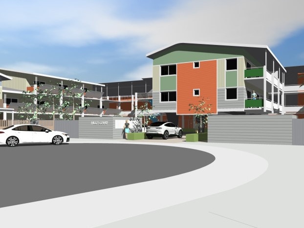 Concept plans for Homes Tasmania's proposed social housing project in Devonport. Picture: Supplied.