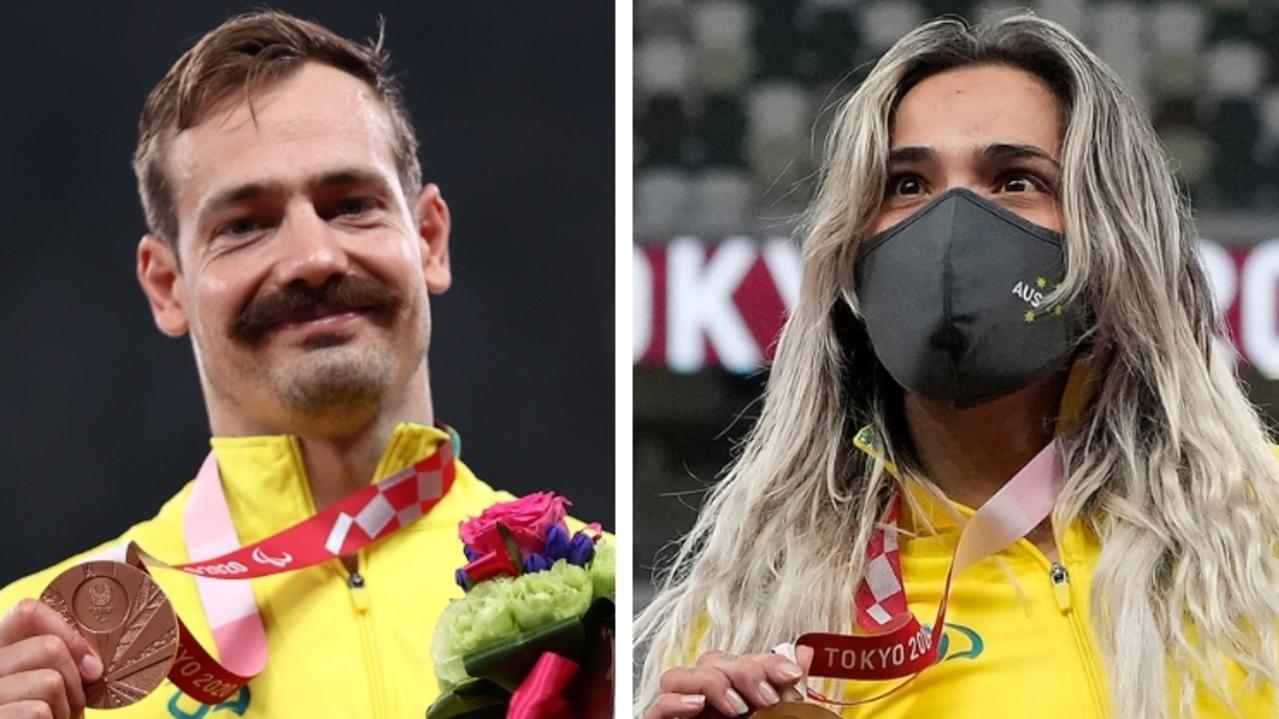 Australia’s triumphant Paralympians will reportedly not receive the same cash prize as their Olympic counterparts at the Tokyo Games. Pictures: Getty