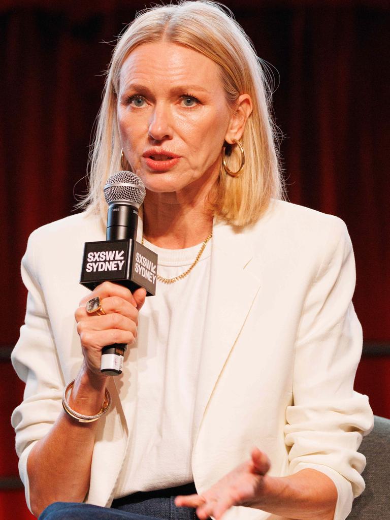 Actor Naomi Watts says experiencing early menopause in her 30s was incredibly isolating. Picture: Max Mason-Hubers