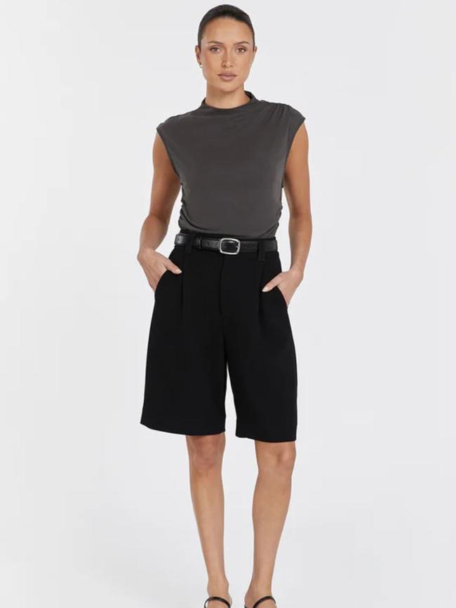 These trendy Bermuda shorts from Dissh make another good option for $105. Picture: Dissh