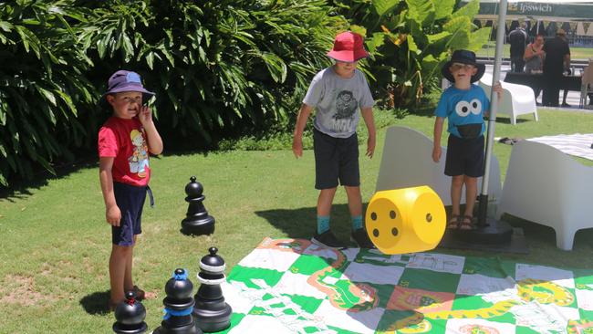 Australia Day celebrations at the Nicholas Precinct, Ipswich. January 26, 2023. Picture: Nicola McNamara