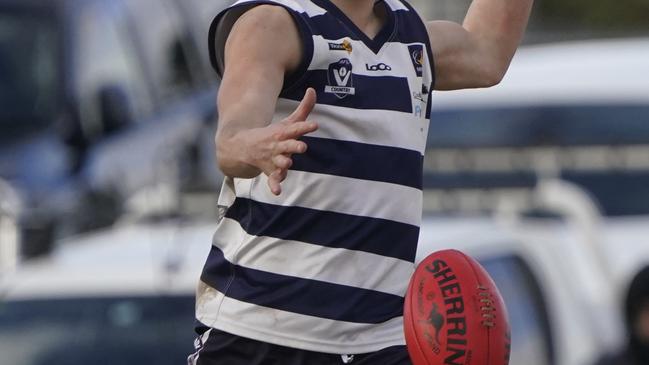 MPFNL Division 2 footy: Pearcedale v Devon Meadows. Pearcedale player Cruiz West.  Picture: Valeriu Campan