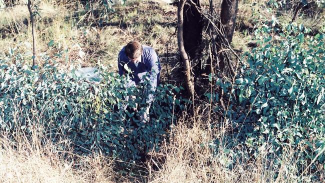 The Strath Creek scene where the body of Painter and Docker Robert “Jack” Richardson was found.