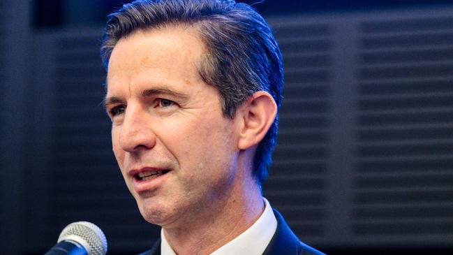 Finance Minister Simon Birmingham. Picture: Morgan Sette