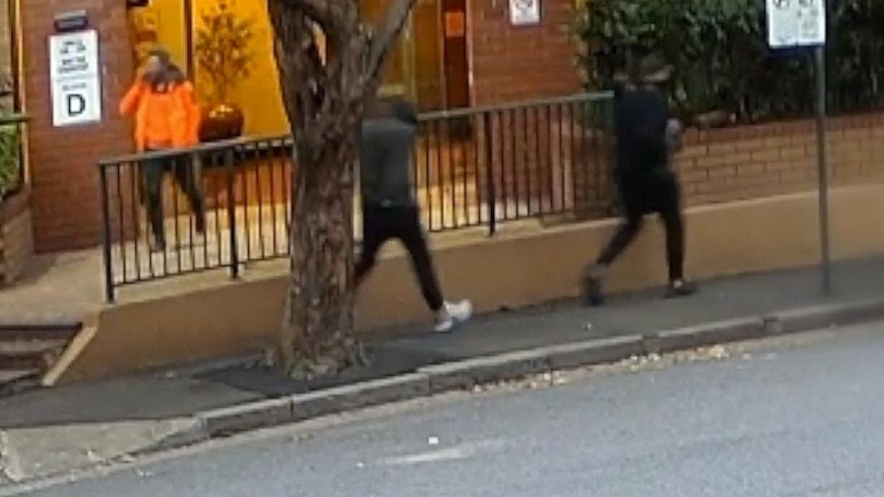Police believe the men in the footage may be able to assist them with their inquiries into the incident. Picture: Police
