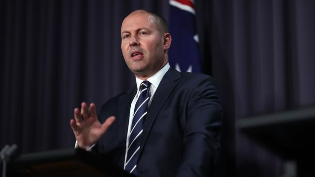 Treasurer Josh Frydenberg: ‘Australian exporters have been remarkably resilient in being able to find new markets.’ Picture: NCA NewsWire/Gary Ramage