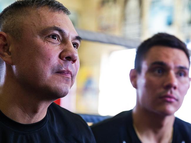 Kostya Tszyu instilled a hard edge in Tim. Picture: Jenny Evans/Getty Images