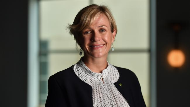 Warringah MP Zali Steggall at Parliament House in Canberra. Picture: Mick Tsikas.